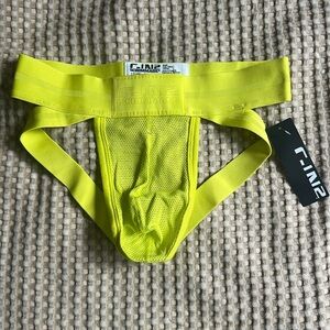 C-In2 Scrimmage Collection Yellow Jockstrap